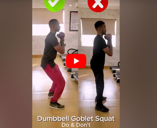 Read more about the article Dumbbell Goblet Squat Mistakes